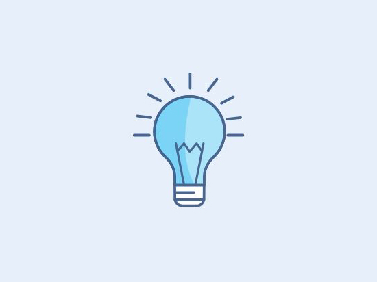 Tutoring Light-bulb Icon